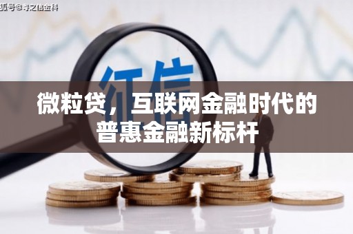三都微粒贷，互联网金融时代的普惠金融新标杆