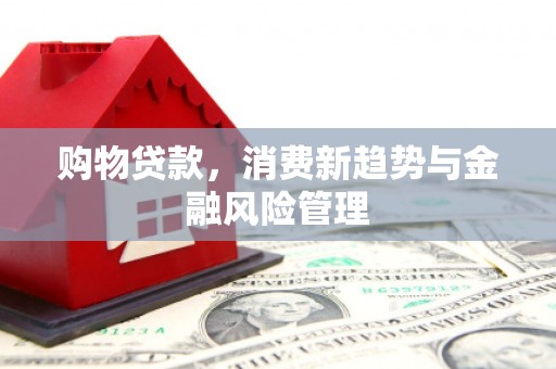 三都购物贷款，消费新趋势与金融风险管理