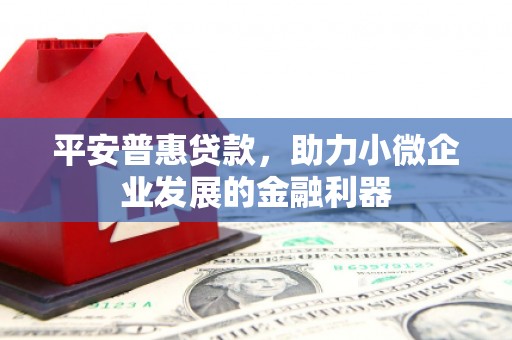 三都平安普惠贷款，助力小微企业发展的金融利器