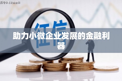 三都助力小微企业发展的金融利器
