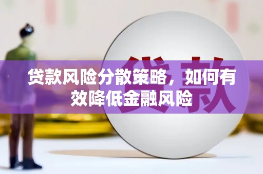 三都贷款风险分散策略，如何有效降低金融风险