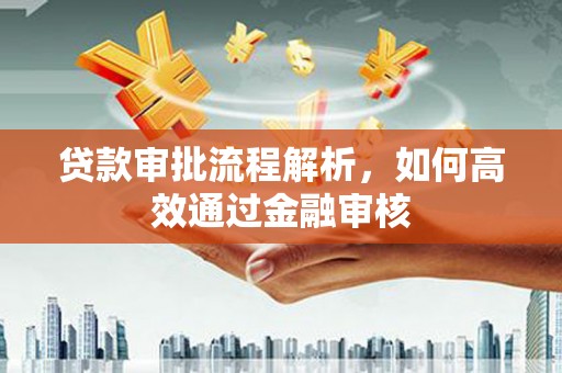 三都贷款审批流程解析，如何高效通过金融审核