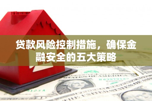 三都贷款风险控制措施，确保金融安全的五大策略