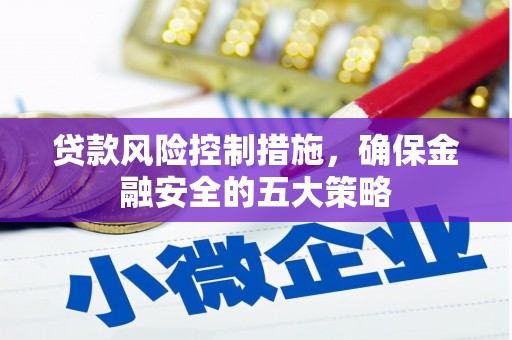 三都贷款风险控制措施，确保金融安全的五大策略