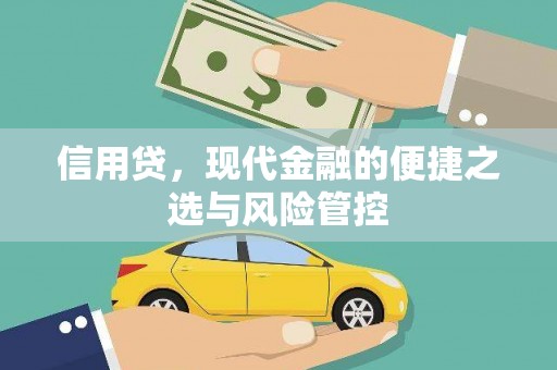 三都信用贷，现代金融的便捷之选与风险管控
