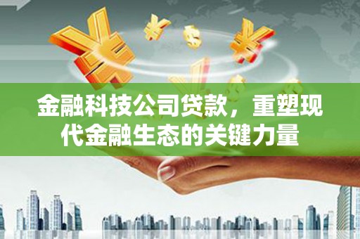 三都金融科技公司贷款，重塑现代金融生态的关键力量
