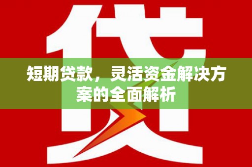 三都短期贷款，灵活资金解决方案的全面解析