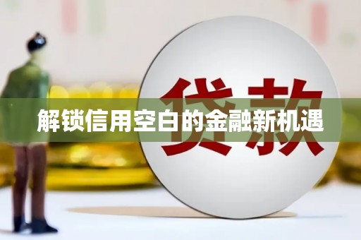 三都解锁信用空白的金融新机遇